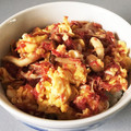 rounder's cooksnap of when they made ■きのことコンビーフのマヨ玉炒め■.