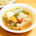 3yentown's cooksnap of when they made 塩トマトで♪けんちん汁✿.