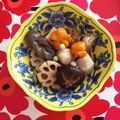 moimamma's cooksnap of when they made うちの炒り鶏（筑前煮）.