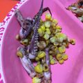 リラシャン's cooksnap of when they made 止まらない！イカトウモロコシ醤油バター.