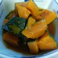 芝政の世界's cooksnap of when they made 10分！フライパンで超簡単かぼちゃの煮物.