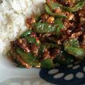 藍川咲's cooksnap of when they made 豆腐入り☆ピーマンとトマトのドライカレー.