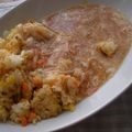abumix's cooksnap of when they made カニ×カニでうまっ！あんかけチャーハン.