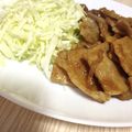 りい♡。's cooksnap of when they made 甘い〜生姜焼き♡.