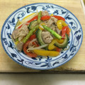 RTT☆mama's cooksnap of when they made 豚肉の夏野菜炒め☆.