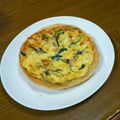 mijiiinko's cooksnap of when they made 冷凍パイシートで☆ほうれん草のキッシュ.