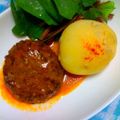 マロネーゼ's cooksnap of when they made ふっくら柔らかジューシー煮込みハンバーグ.