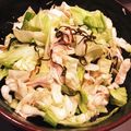 Ｃ−chan's cooksnap of when they made 塩こんぶキャベツのささみ和え♬*.+゜.
