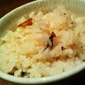 アイアンツリー's cooksnap of when they made ちりめんじゃこと梅ご飯.