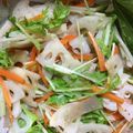 わらぴこ's cooksnap of when they made 大人も美味しい幼児食☆水菜れんこんサラダ.