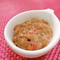 赤い電話's cooksnap of when they made 納豆大好き♪梅なっとう.