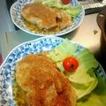 めろぱん♡'s cooksnap of when they made しっとり！たまねぎソースのポークステーキ.