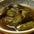 永遠のマドンナ's cooksnap of when they made 茄子と甘長唐辛子の煮物.