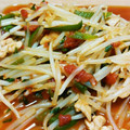 76maki's cooksnap of when they made タイ風！もやしともも肉のトマト炒め.