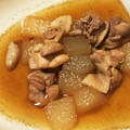 れんげ畑より。's cooksnap of when they made 夏なのに冬の瓜？冬瓜と鶏の煮物.
