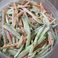 RieTamtam's cooksnap of when they made ＊ごぼうとキュウリのサラダ＊.