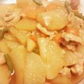 kyonko-f's cooksnap of when they made 超簡単☆トロトロ大根の煮物☆.