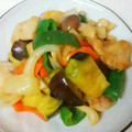 taako1552's cooksnap of when they made 簡単‼鶏むね肉と野菜のピリ辛中華炒め.