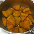 モザイクカケラ's cooksnap of when they made 調味料全て｢大さじ１｣♡かぼちゃの煮物.