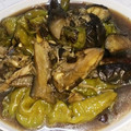 男の子4人のママもっち's cooksnap of when they made ダシたっぷり♡なすとししとうの煮浸し.
