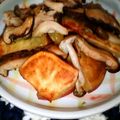 watyami's cooksnap of when they made さつまいもときのこのローズマリーソテー.