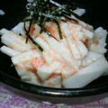 watyami's cooksnap of when they made ぱぱっとおつまみ山芋の明太子マヨ和え.