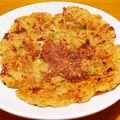 あおトマト's cooksnap of when they made ジャガイモと豆腐のキムチーズチヂミ.
