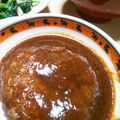ﾁｮﾎﾞﾋﾟ's cooksnap of when they made フライパンで作る簡単煮込みハンバーグ.