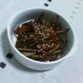 ちびぽっち's cooksnap of when they made フライパンで簡単☆ピリ辛きんぴらゴボウ.