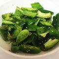 七海まり's cooksnap of when they made ピーマンのナムル.