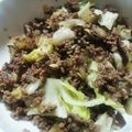 しま★★★'s cooksnap of when they made 茄子とキャベツの味噌炒め.