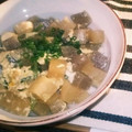 koko♡kachu's cooksnap of when they made おでんの残りをリメイク！甘辛✿おでん丼✿.