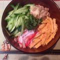 猫柳商店's cooksnap of when they made カニカマで☆夏のぶっかけそうめん♪.