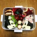 きょなみなみなみなみ's cooksnap of when they made ミッキーラブラブ弁当.