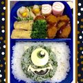 クックXUBVDS☆'s cooksnap of when they made キャラ弁＊モンスターズインク マイク＊.