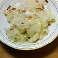 クック3RCTZD☆'s cooksnap of when they made 冬瓜とカリカリベーコンのサラダ.