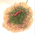 xMARILYNx's cooksnap of when they made 簡単☆塩辛パスタ.