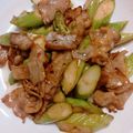 きゃお22's cooksnap of when they made 豚肉とアスパラのオイスターソース炒め.