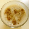 ゆいこ２１００'s cooksnap of when they made 完熟バナナとアーモンドミルクのスムージー.