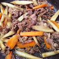 akouya's cooksnap of when they made 京風☆牛肉とごぼうのしぐれ煮.