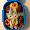 くまとこぐまとねこ's cooksnap of when they made 妖怪ウォッチ♡キャラ弁♡コマさん♡.
