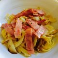 あゆさんま's cooksnap of when they made 満腹め、簡単な生クリームなしカルボナーラ.