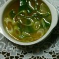ma___111's cooksnap of when they made 長ねぎたっぷり炒めのお味噌汁.