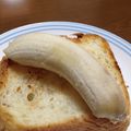 huto☆'s cooksnap of when they made はさむだけ！簡単バナナトースト.