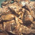 いますと's cooksnap of when they made 鶏ハツの炒め物.