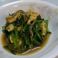 ポテ☆とと's cooksnap of when they made 簡単！ほうれん草としらすと卵の小鉢.