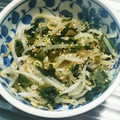 もぐ・ω・くま's cooksnap of when they made 簡単☆もやしとわかめの栄養満点ダイエット.