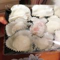 クジラくじこん's cooksnap of when they made ジャムで作る♪苺クリーム大福.
