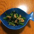 310かおり's cooksnap of when they made 最速！！小松菜と油揚げの煮浸し.