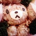 ふわふわまくら's cooksnap of when they made キャラ弁♪サンリオ☆おにぎり.